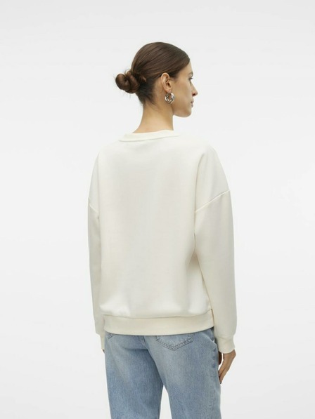 Vero Moda Krémová dámska mikina Vero Moda Irola