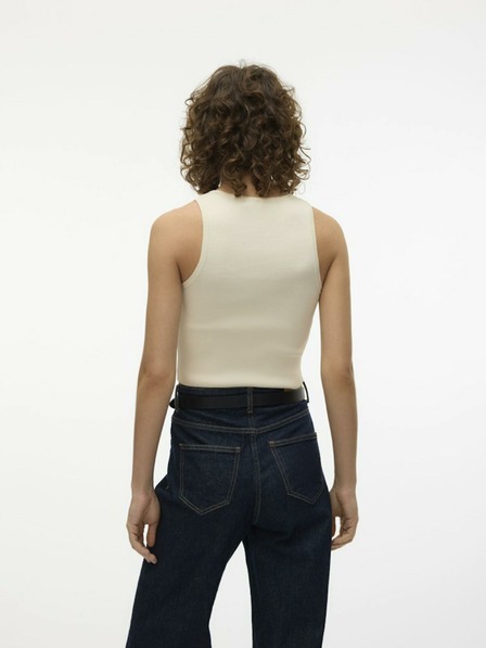 Vero Moda Béžový dámsky top Vero Moda Ginny