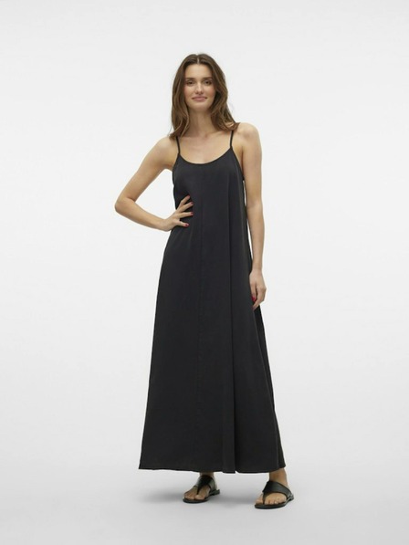 Vero Moda Čierne dámske maxi šaty Vero Moda Harper