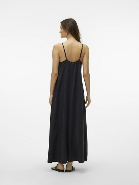 Vero Moda Čierne dámske maxi šaty Vero Moda Harper