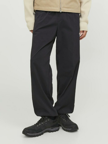 Jack & Jones Čierne pánske tepláky Jack & Jones Karl
