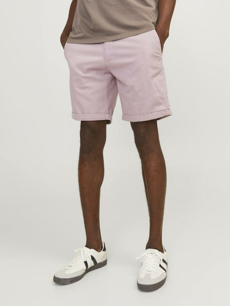 Jack & Jones Svetloružové pánske chino šortky Jack & Jones Fury