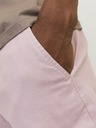 Jack & Jones Svetloružové pánske chino šortky Jack & Jones Fury