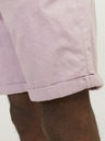 Jack & Jones Svetloružové pánske chino šortky Jack & Jones Fury