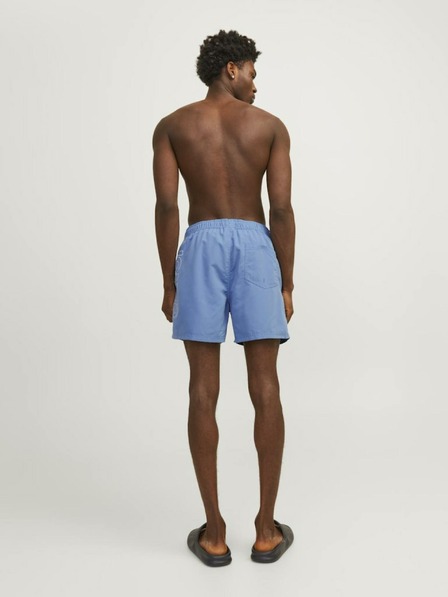 Jack & Jones Modré pánske plavky Jack & Jones Fiji