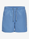 Jack & Jones Modré pánske plavky Jack & Jones Fiji