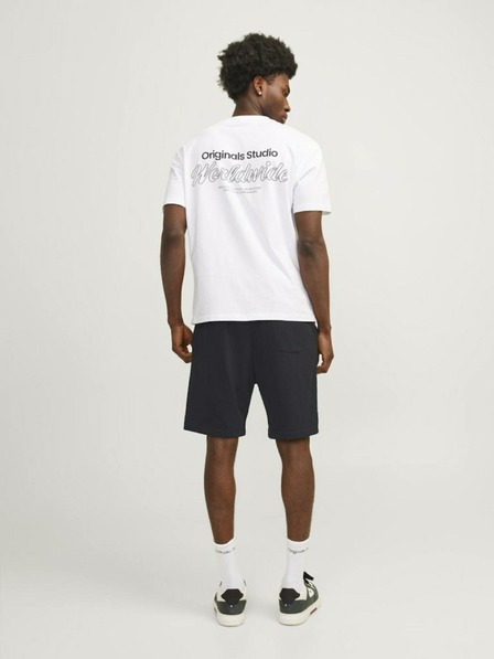 Jack & Jones Čierne pánske tepláky Jack & Jones Kane