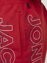 Jack & Jones Červené pánske plavky Jack & Jones Fiji