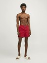 Jack & Jones Červené pánske plavky Jack & Jones Fiji