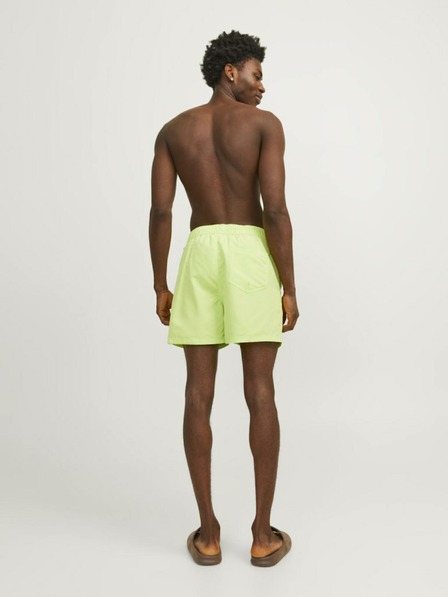 Jack & Jones Zelené pánske plavky Jack & Jones Fiji