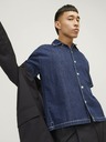 Jack & Jones Modrá pánska džínsová košeľa s krátkym rukávom Jack & Jones Palma