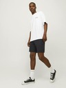 Jack & Jones Čierne pánske chino šortky s plátnom Jack & Jones Ace