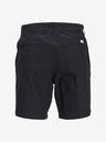Jack & Jones Čierne pánske chino šortky s plátnom Jack & Jones Ace