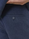 Jack & Jones Tmavomodré pánske plátené šortky Jack & Jones Riviera