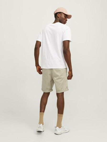 Jack & Jones Béžové pánske chino šortky Jack & Jones Bowie
