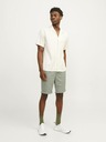 Jack & Jones Zelené pánske chino šortky Jack & Jones Fury