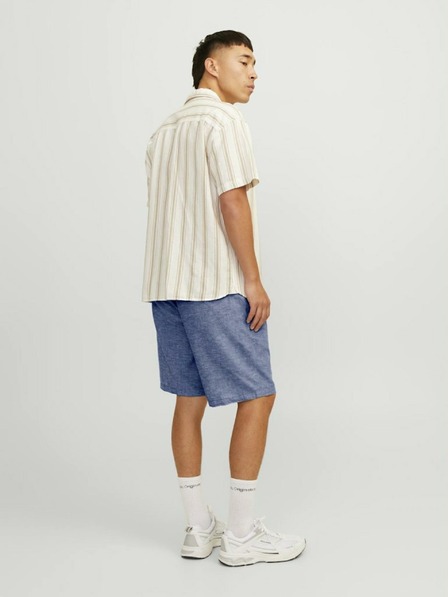 Jack & Jones Svetlomodré pánske chino šortky s plátnom Jack & Jones Ace