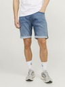 Jack & Jones Modré pánske džínsové šortky Jack & Jones Rick