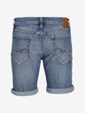 Jack & Jones Modré pánske džínsové šortky Jack & Jones Rick