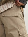 Jack & Jones Béžové pánske kargo šortky Jack & Jones Cole