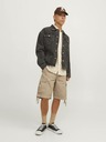 Jack & Jones Béžové pánske kargo šortky Jack & Jones Cole