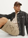 Jack & Jones Béžové pánske kargo šortky Jack & Jones Cole