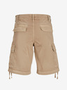 Jack & Jones Béžové pánske kargo šortky Jack & Jones Cole