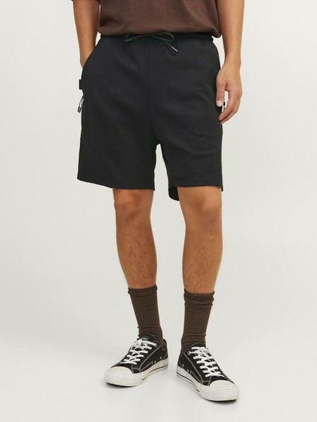 Jack & Jones Čierne pánske tepláky Jack & Jones Gordon