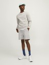 Jack & Jones Svetlošedé pánske tepláky Jack & Jones Gordon
