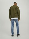 Jack & Jones Modré slim fit džínsy s vyšívaným efektom Jack & Jones Liam