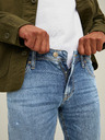 Jack & Jones Modré slim fit džínsy s vyšívaným efektom Jack & Jones Liam