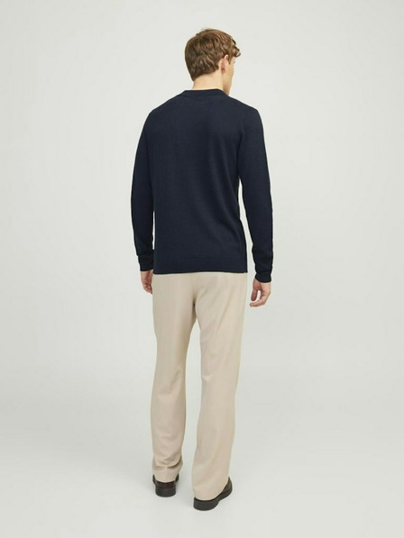 Jack & Jones Tmavomodrý pánsky sveter Jack & Jones Cigor