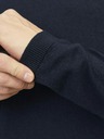 Jack & Jones Tmavomodrý pánsky sveter Jack & Jones Cigor