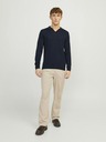 Jack & Jones Tmavomodrý pánsky sveter Jack & Jones Cigor