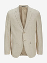 Jack & Jones Jack & Jones Riviera pánske béžové sako
