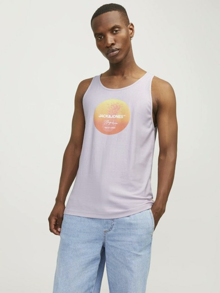 Jack & Jones Svetlofialové pánske tielko Jack & Jones Aruba