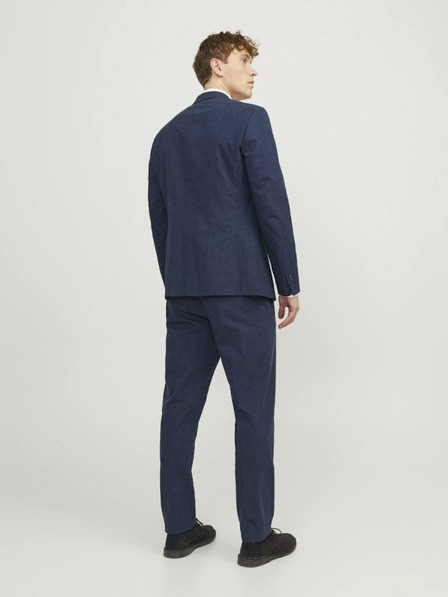 Jack & Jones Tmavomodrá pánska bunda Jack & Jones Riviera