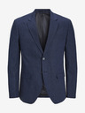 Jack & Jones Tmavomodrá pánska bunda Jack & Jones Riviera