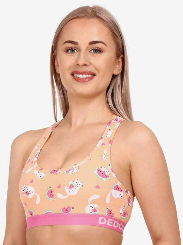 Dedoles Kočka s melounem Športová podprsenka