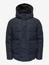 ONLY & SONS Tmavomodrá pánska prešívaná zimná bunda ONLY & SONS Carl