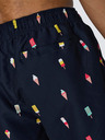 ONLY & SONS Tmavomodré pánske vzorované plavky ONLY & SONS Ted