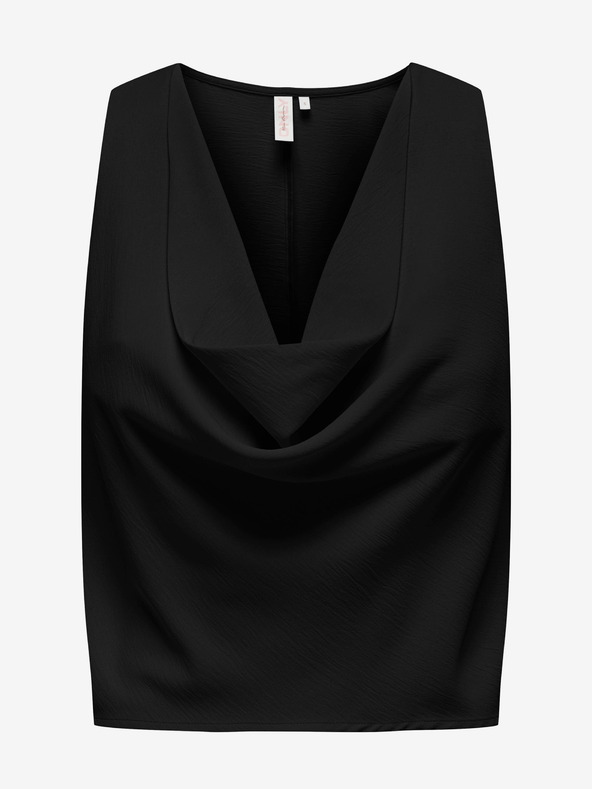 ONLY Čierne dámske tričko ONLY Mette