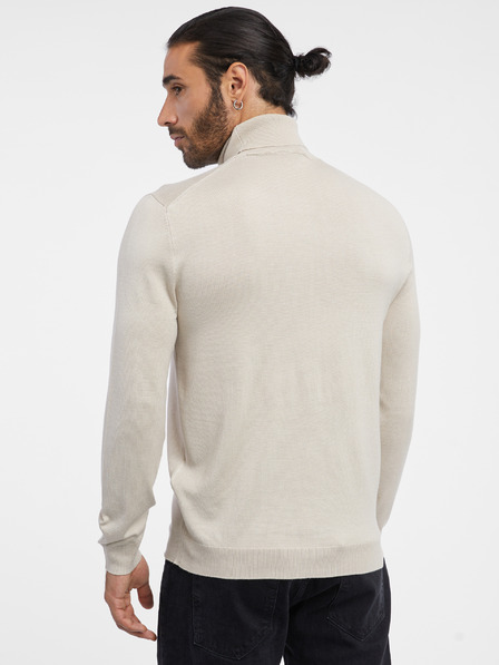 ONLY & SONS Béžový pánsky rolák ONLY & SONS Wyler