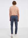 ONLY & SONS Tmavomodré pánske kockované chino nohavice ONLY & SONS Mark
