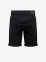 ONLY & SONS Čierne pánske džínsové šortky ONLY & SONS Ply