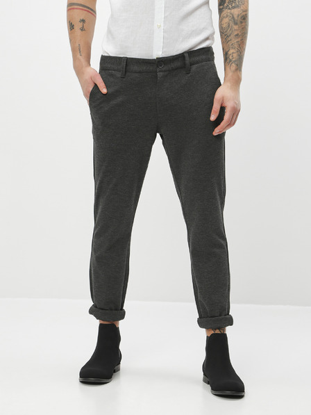 ONLY & SONS Tmavosivé nohavice ONLY & SONS Mark