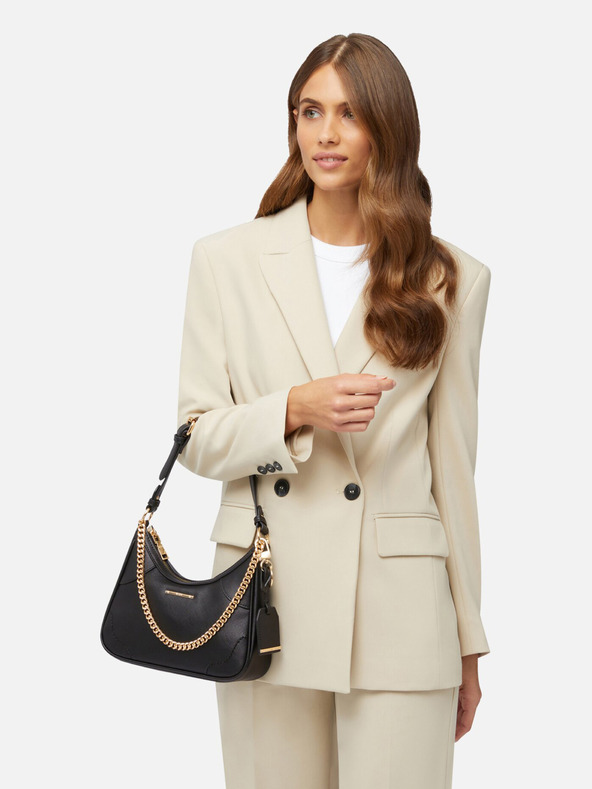 Geox Čierna dámska kabelka Geox Merieg