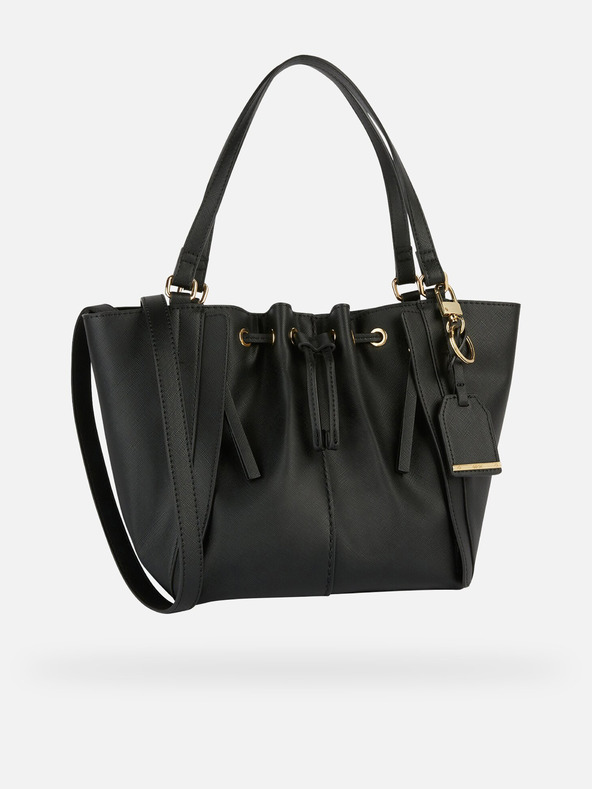 Geox Čierna dámska kabelka Geox Daphner