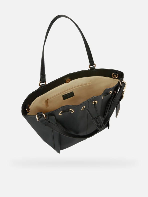 Geox Čierna dámska kabelka Geox Daphner