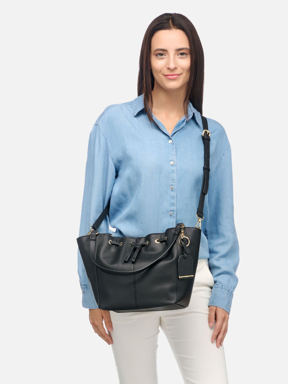 Geox Čierna dámska kabelka Geox Daphner